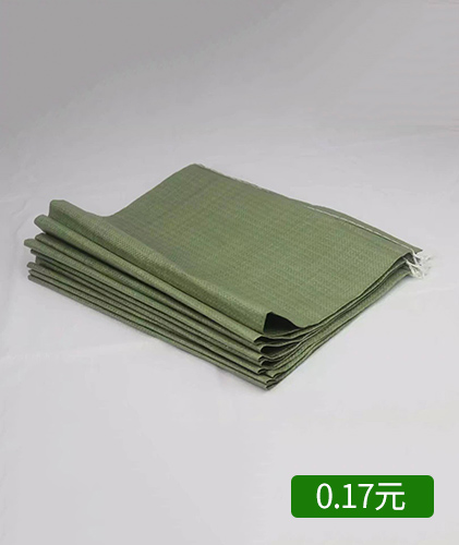 薄款40x60绿色编织袋